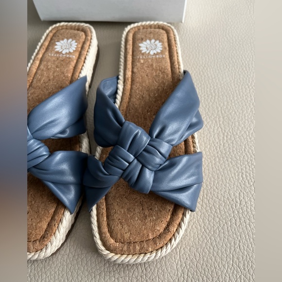 NWB - Yellowbox Women’s Butterfly Knotted Sandals - Size 8 - Picture 2 of 5